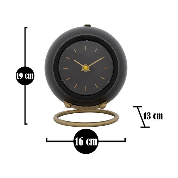 Melns galda pulkstenis Mauro Ferretti Ball-image-2