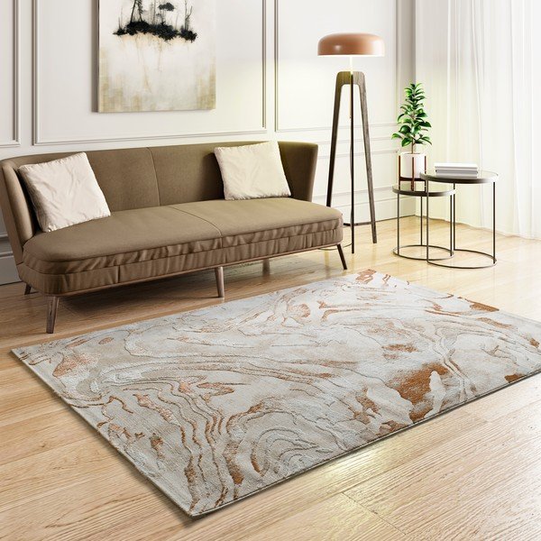 Bēšs paklājs 77x150 cm Keops – Universal-image-1