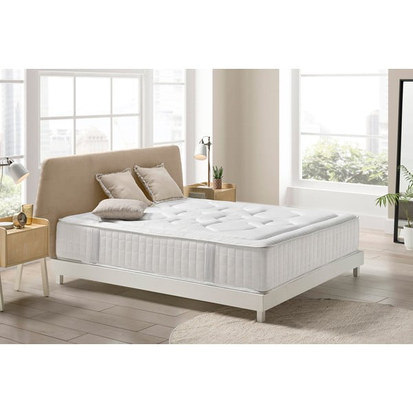 Stingrs/vidēji stingrs putu matracis 180x200 cm Tempus Premier – Moonia-image-1