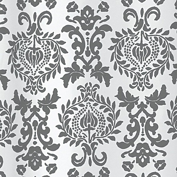 Dušas aizkars InterDesign Damask, 180 x 200 cm-image-2