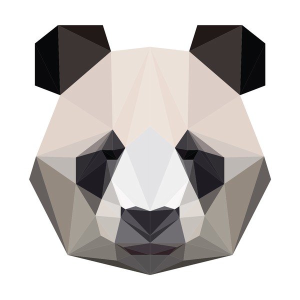 Uzlīmes Ambiance Origami Panda-image-2