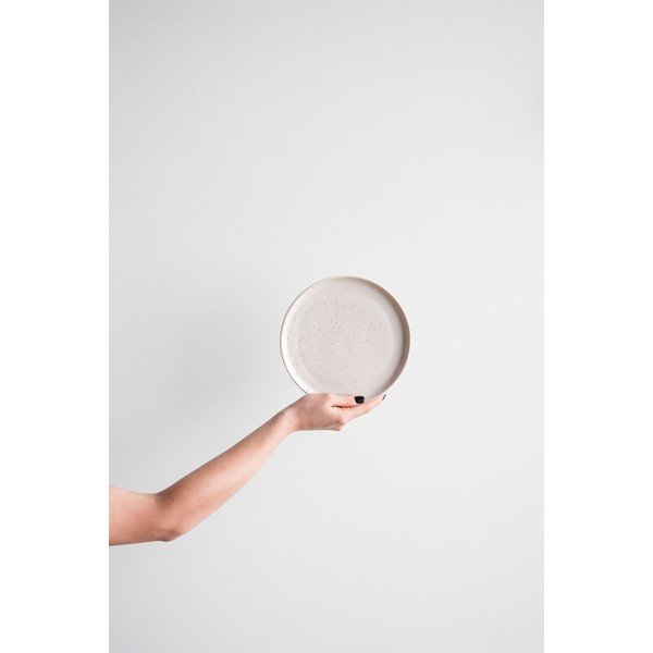 Gaiši rozā ÅOOMI Dust mazs keramikas šķīvis, ø 20 cm-image-2