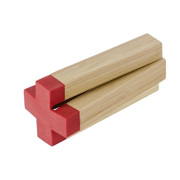 Sarkanais bambusa podu paklājs Wenko Cross-image-2