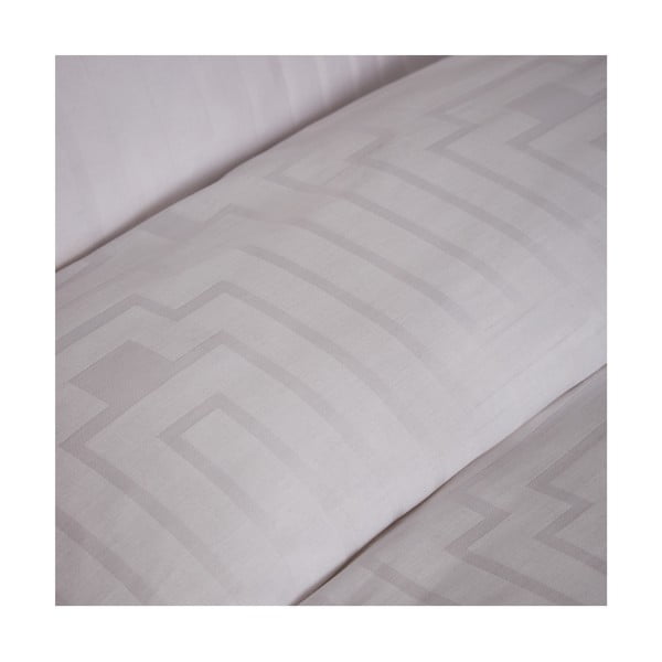 Balta kokvilnas satīna gultas veļa vienvietīgai gultai 135x200 cm – Bianca-image-3