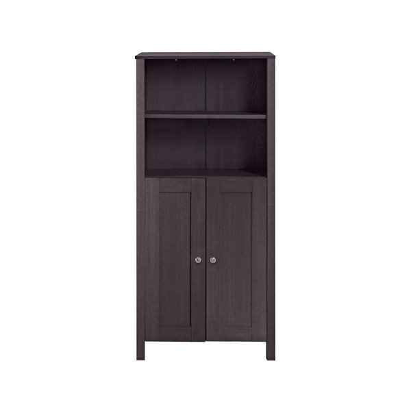 Tumši brūns koka skapis Støraa Jenny, platums 60 cm-image-1