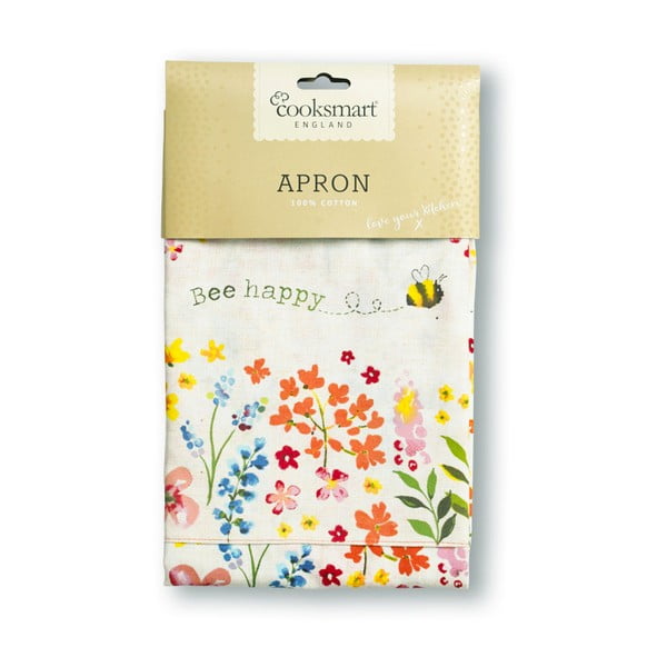 Kokvilnas virtuves priekšauts Cooksmart ® Be Happy-image-2