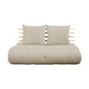 Izvelkamais dīvāns Karup Design Shin Sano Natural Clear/Linen Beige