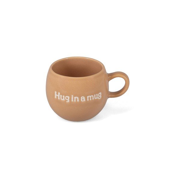 Brūna akmensmasas krūze 420 ml Muggies – Salt&Pepper-image-3