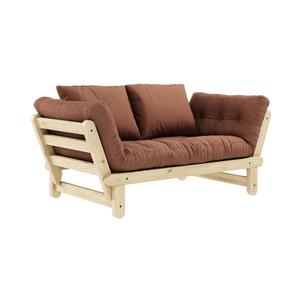 Izvelkamais dīvāns Karup Design Beat Natural Clear/Clay Brown-image-3