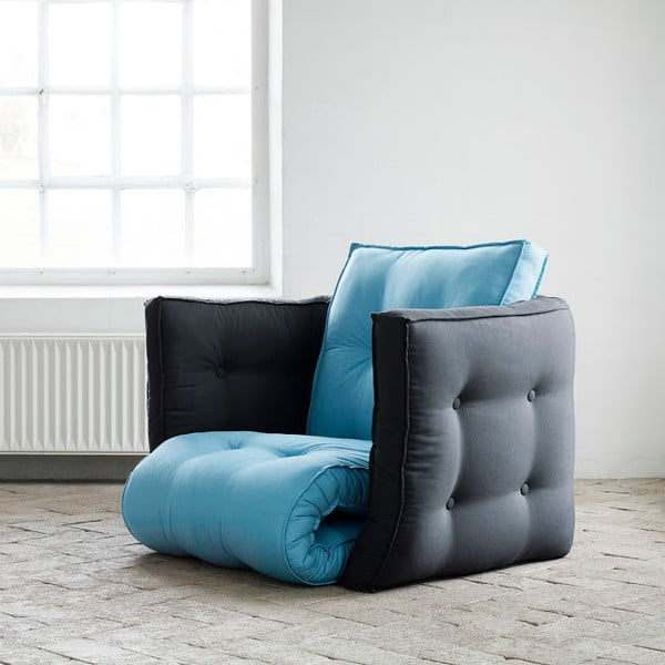 Karup Dice Horizon Blue/Gray saliekamais krēsls