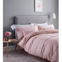 Rozā gultasveļa Catherine Lansfield Pom Pom, 200 x 200 cm