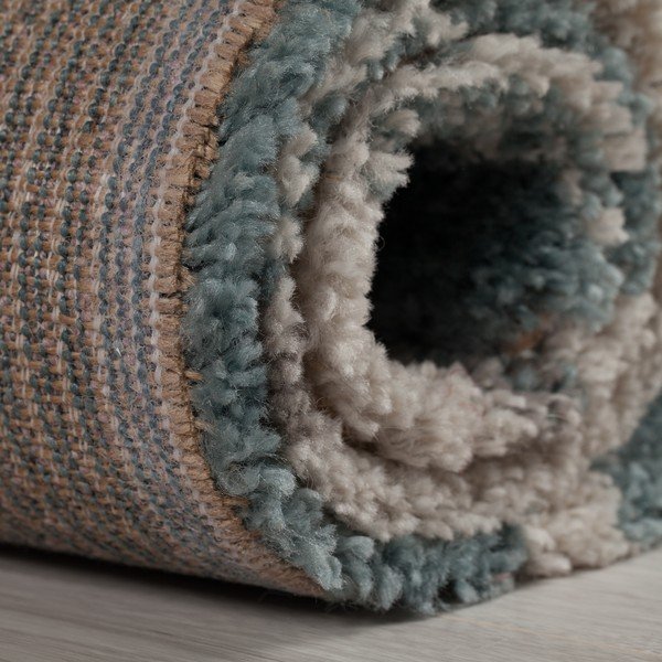 Zili pelēks paklājs Flair Rugs Nuru, 60 x 230 cm-image-3