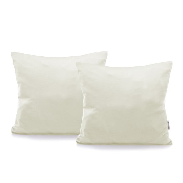 Spilvendrānas (2 gab.) 40x40 cm Amber – DecoKing-image-1