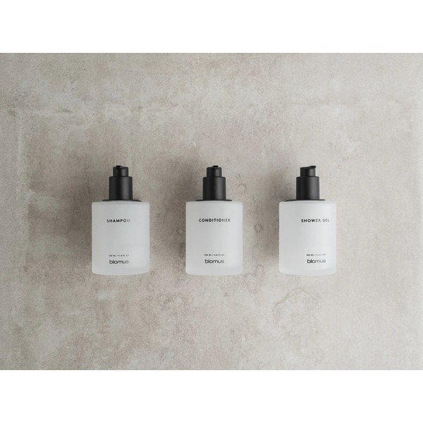 Balti stikla sienas ziepju dozatori (3 gab.) 350 ml Kirei – Blomus-image-2