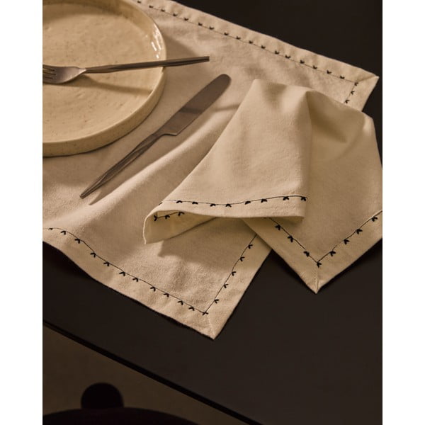 Tekstila salvetes (2 gab.) 35x35 cm Olim – Kave Home-image-1