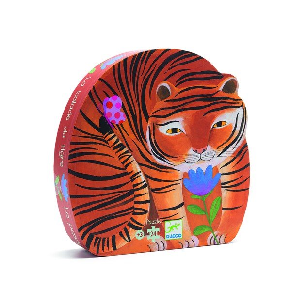 Bērnu puzle Djeco Tiger-image-1