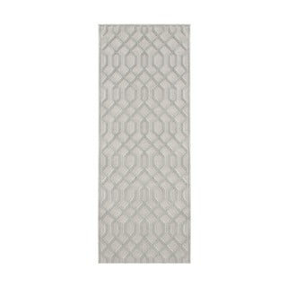 Pelēks viskozes paklājs Mint Rugs Caine, 80 x 250 cm