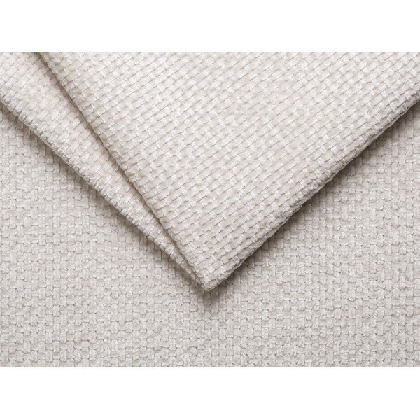 Krēmkrāsas polsterēta divvietīga gulta bez galvgaļa 160x200 cm Whale – Micadoni -image-3