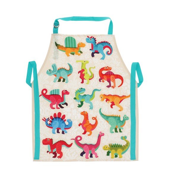 Kokvilnas bērnu priekšauts Baby Dinos – Rex London