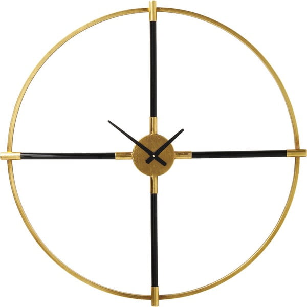 Kare Design Magic Wand sienas pulkstenis zelta krāsā, ⌀ 91 cm
