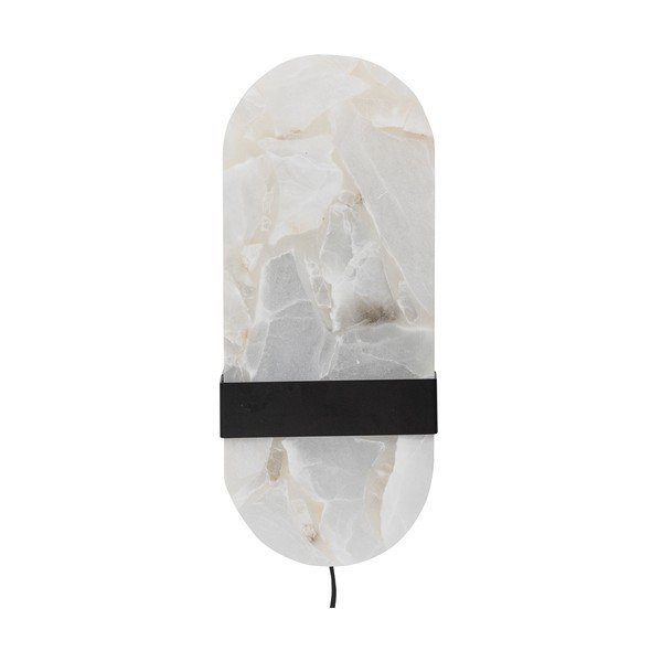 Balta/melna sienas lampa Taco – Bloomingville-image-2