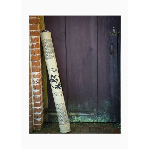 Zils divpusējs āra paklājs no pārstrādātas plastmasas Fab Hab Seville, 150 x 240 cm-image-3