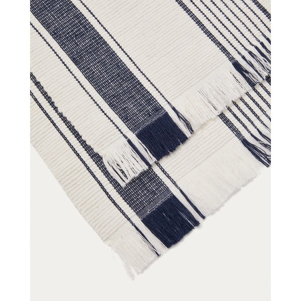 Kokvilnas galda celiņa un salvešu komplekts (3 gab.) 50x150 cm Sonima – Kave Home-image-3