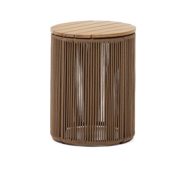 Apaļš dārza sānu galdiņš ø 40 cm Mesa – Kave Home