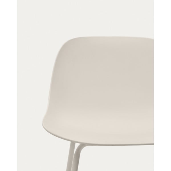 Krēmkrāsas bāra krēsls (sēdekļa augstums 74 cm) Altea – Kave Home-image-2