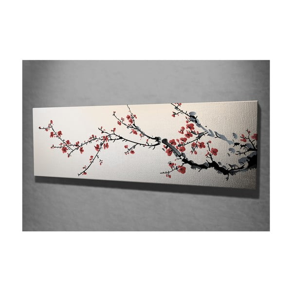 Glezna uz audekla Sakura, 80 x 30 cm-image-2