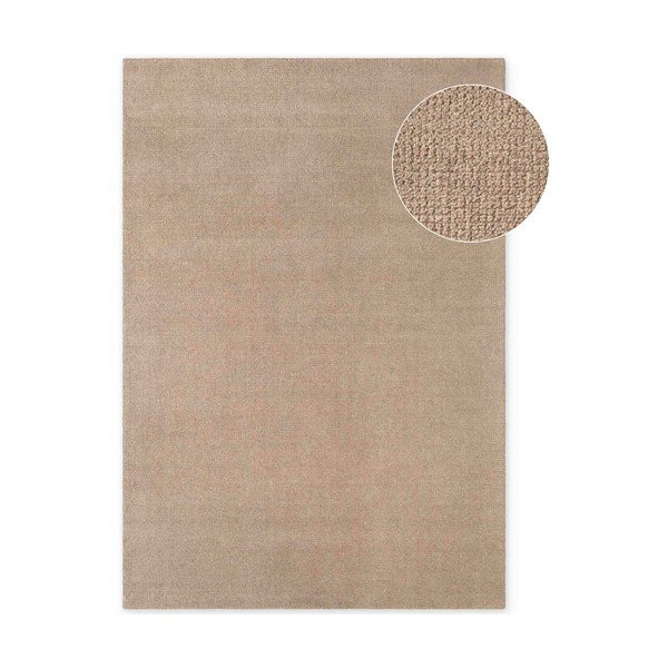 Bēšs ar rokām darināts vilnas paklājs 160x230 cm Greenwich – Ted Baker