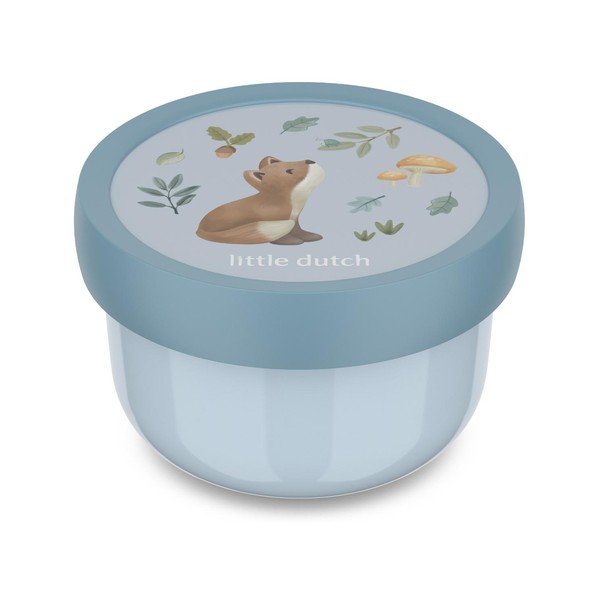 Gaiši zila plastmasas bērnu pusdienu kārba Forest Friends – Mepal