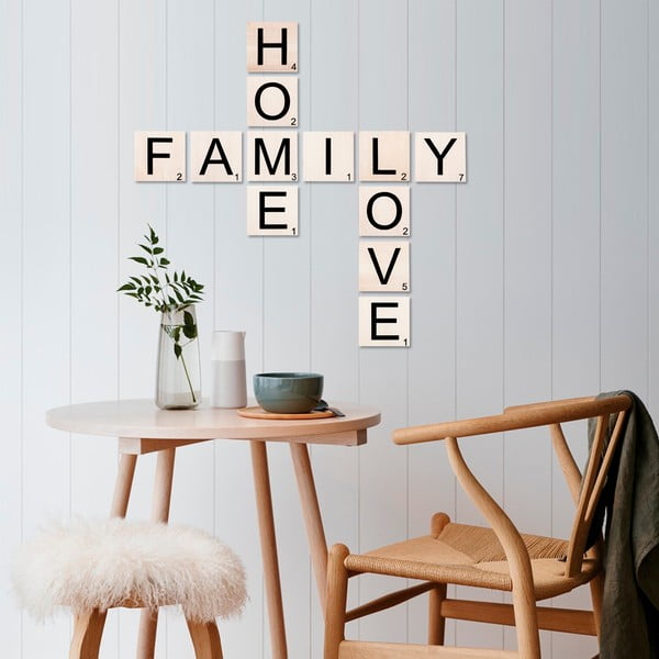 Sienas dekors Wallity Scrabble-image-1