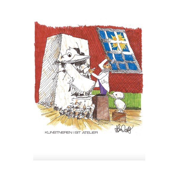 Plakāts Architectmade Kunstneren, 50 x 70 cm