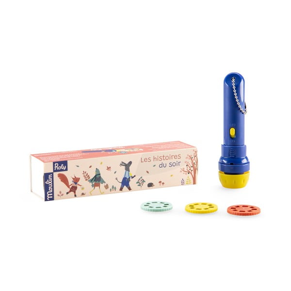 Pasaku projektors bērniem Donkey and Friends - Moulin Roty-image-2