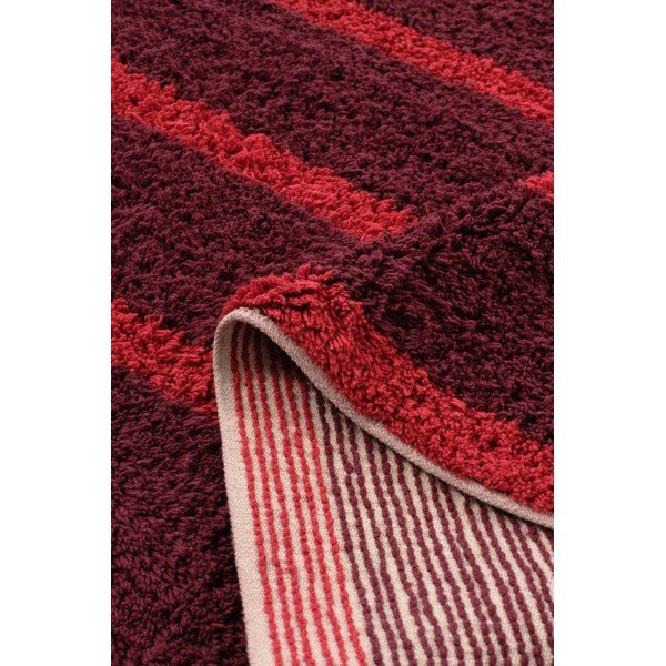 Sarkans/bordo kokvilnas paklājs 170x240 cm Mika – Jotex-image-3