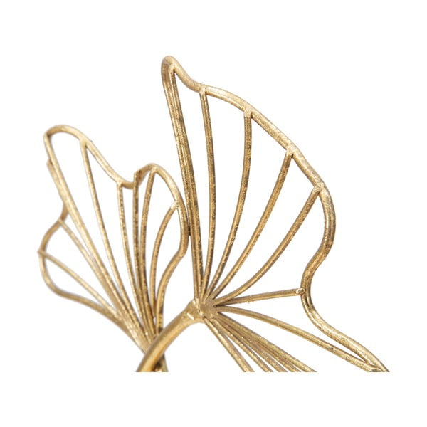 Dekors zelta krāsā Mauro Ferretti Leaf Glam, augstums 35 cm-image-2