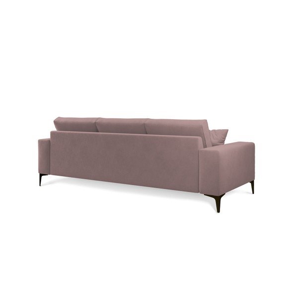 Cosmopolitan Design Lugano pulverveida rozā dīvāns, 239 cm-image-2
