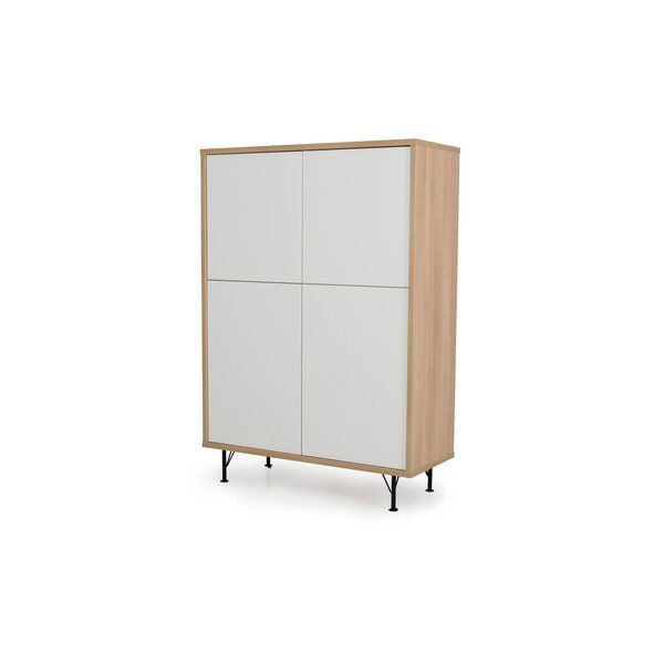 Balts skapis Tenzo Flow, 111 x 153 cm-image-1