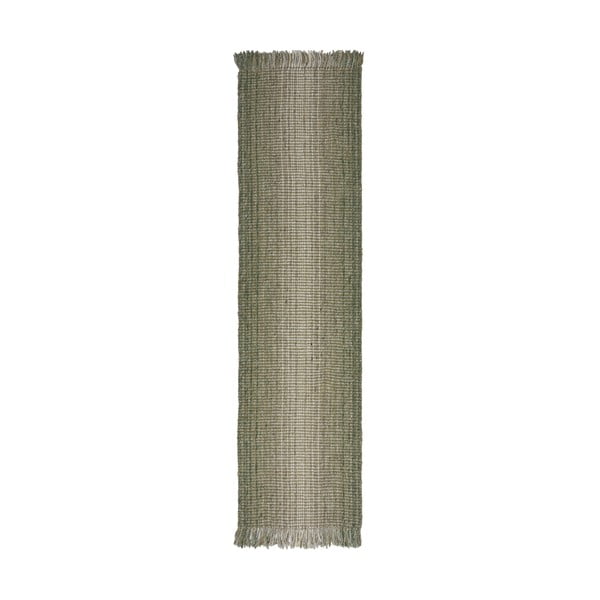 Zaļš celiņa paklājs 60x230 cm – Flair Rugs