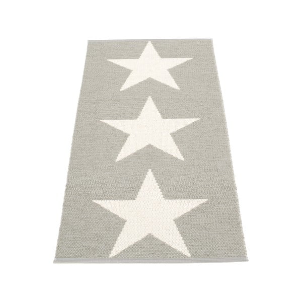 Gaiši pelēks iekštelpu un āra celiņa paklājs 70x150 cm Viggo Warm Grey – Pappelina