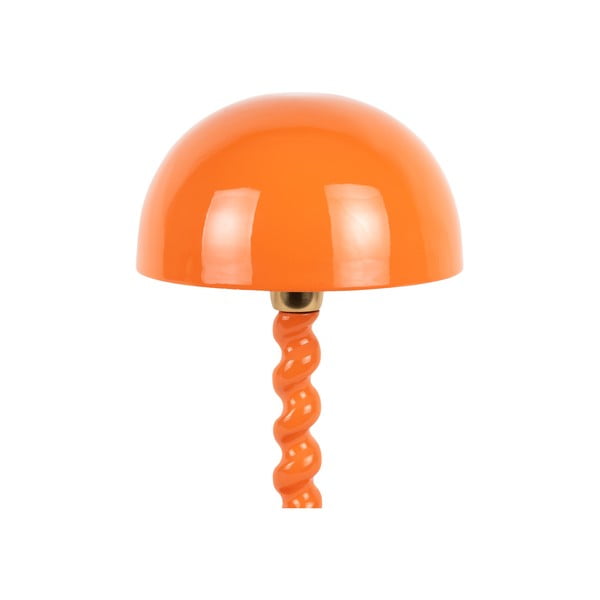 Oranža galda lampa ar metāla abažūru (augstums 39 cm) Prisa – Leitmotiv-image-2