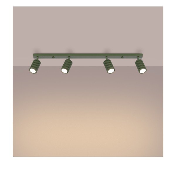 Zaļa prožektora tipa lampa 6,5x81 cm Gleam – Sollux-image-3