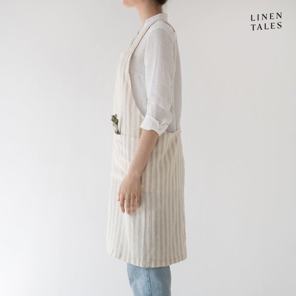 Lina priekšauts Crossback – Linen Tales-image-1