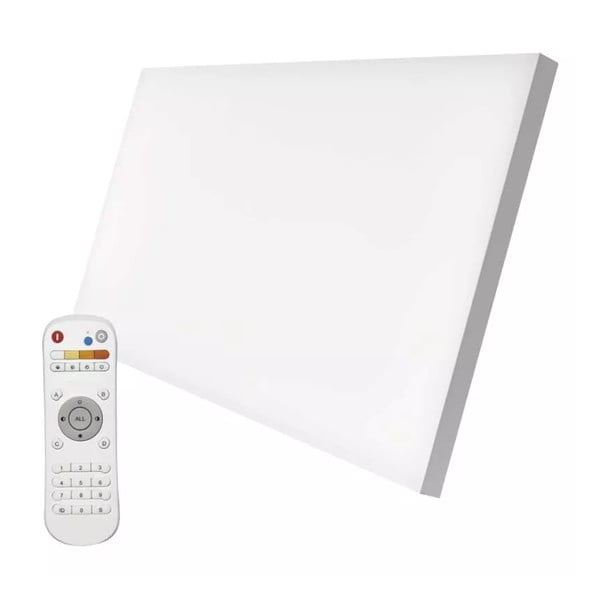 Balta LED griestu lampa ar tālvadību 59.5x29.5 cm Irvi – EMOS