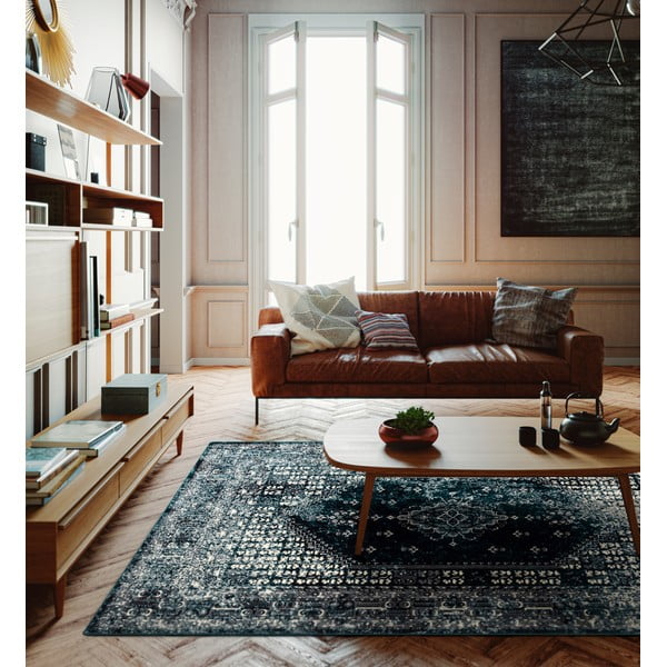 Zaļganzils vilnas paklājs 200x300 cm Eve – Agnella-image-1