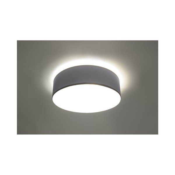 Sudraba krāsas griestu lampa ø 35 cm Atis – Sollux-image-1