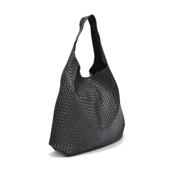 Melna ādas rokassoma Mangotti Somas Serena-image-2