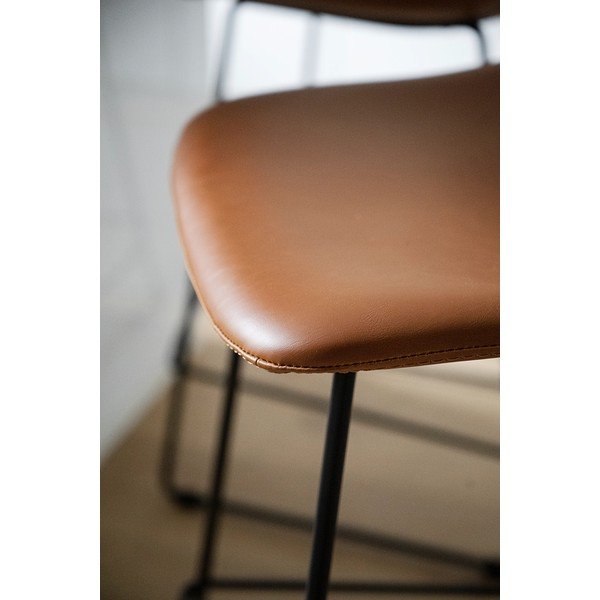 Konjaka brūns bāra krēsls (2 gab.) 89 cm Manning – Rowico-image-2