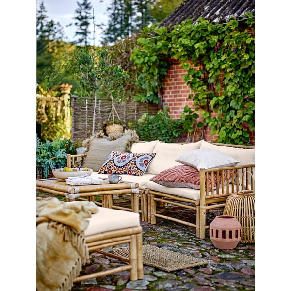 Dabīga toņa dārza kāju soliņš Korfu – Bloomingville-image-2